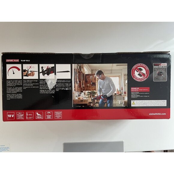 Einhell TE-AP 18LI Power X-Change Cordless Reciprocating Saw 18V (TOOL ONLY). - Picture 2 of 2